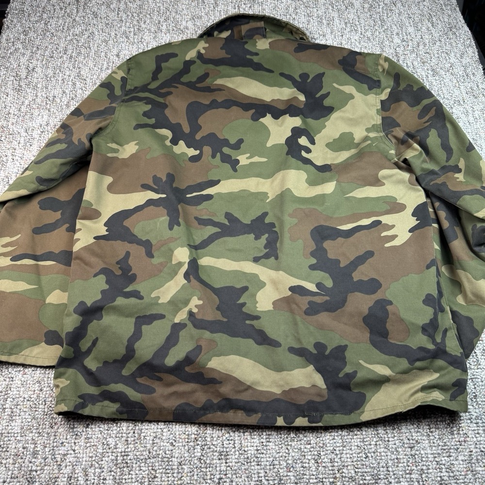 Vintage Winchester Jacket Mens Medium Camouflage Hunting Shooting Green Outdoors - Picture 13 of 13